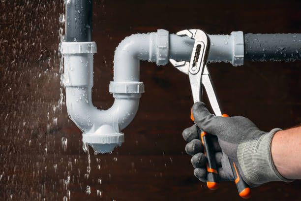 Professional Leak Detection technician working in Eagle Lake, WI